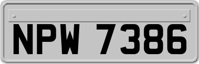 NPW7386