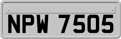 NPW7505
