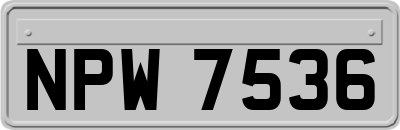 NPW7536