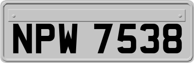 NPW7538