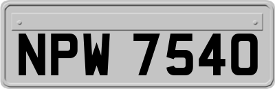 NPW7540