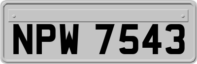 NPW7543