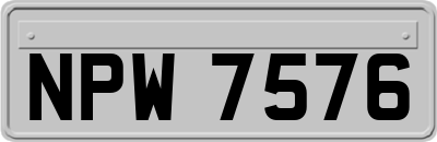NPW7576