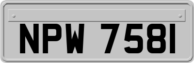 NPW7581