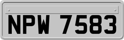 NPW7583