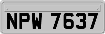NPW7637