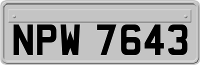NPW7643