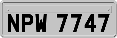 NPW7747
