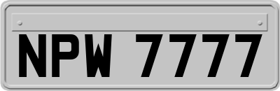 NPW7777