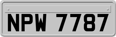NPW7787