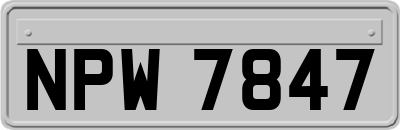NPW7847