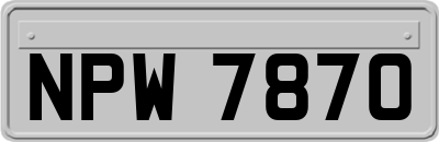 NPW7870