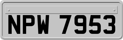 NPW7953