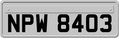 NPW8403