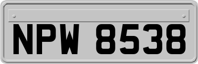 NPW8538