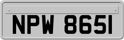 NPW8651