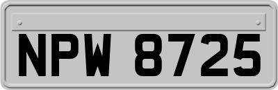 NPW8725
