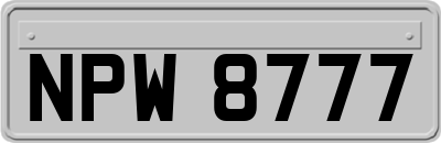 NPW8777
