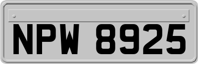 NPW8925