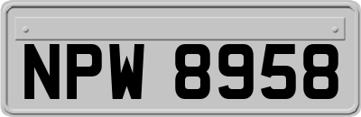 NPW8958