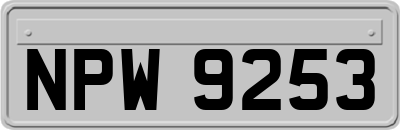 NPW9253