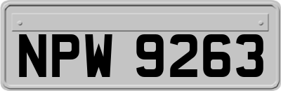 NPW9263
