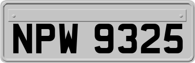 NPW9325