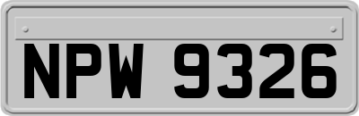 NPW9326