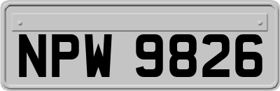 NPW9826