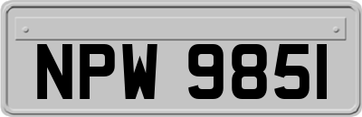 NPW9851
