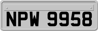 NPW9958