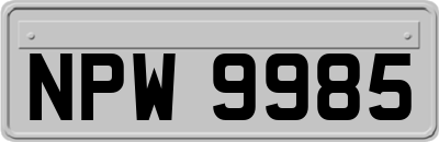 NPW9985
