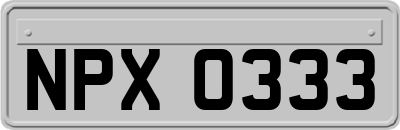 NPX0333