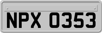 NPX0353