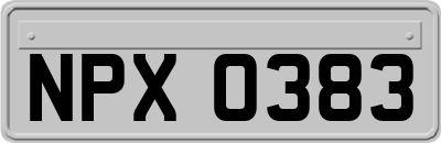 NPX0383