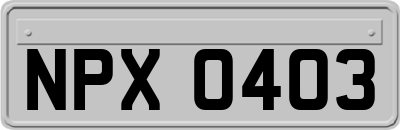 NPX0403