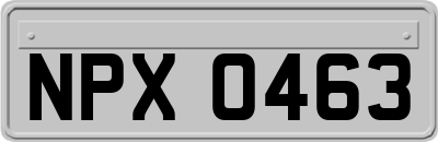NPX0463
