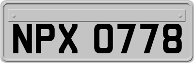 NPX0778