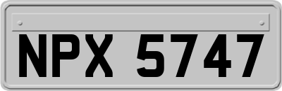 NPX5747