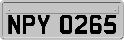 NPY0265