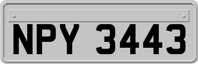 NPY3443