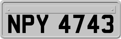 NPY4743