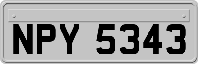 NPY5343