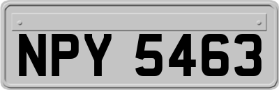 NPY5463