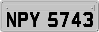 NPY5743