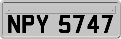 NPY5747