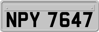 NPY7647