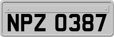 NPZ0387