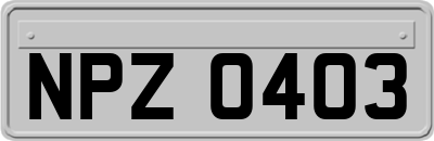 NPZ0403