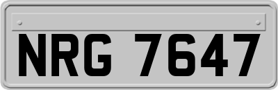 NRG7647
